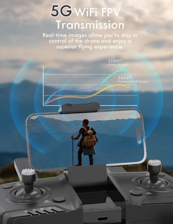 GPS Drone 4K Camera Quadcopter