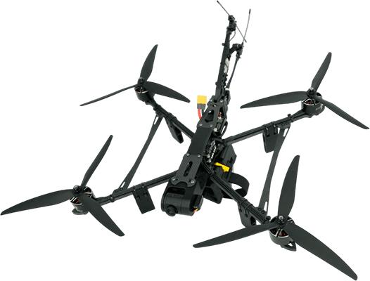 Long Range FPV Bomber Drone with 20km Flight Range and 3kg Payload
