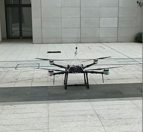 Next Gen Hydrogen Drone Heavy Lift Flight Test