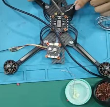 Custom FPV Drone Factory Assembly