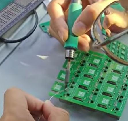 Custom FPV Drone Component Assembly