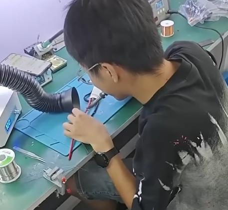 Custom FPV Drone Soldering Process