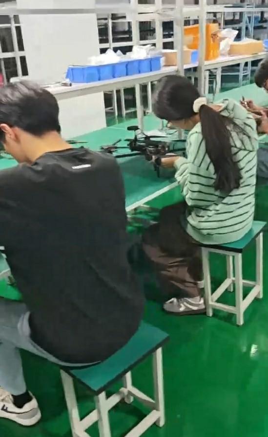 Dedicated Quality Control Team Ensuring Every FPV Drone Meets Factory Requirements