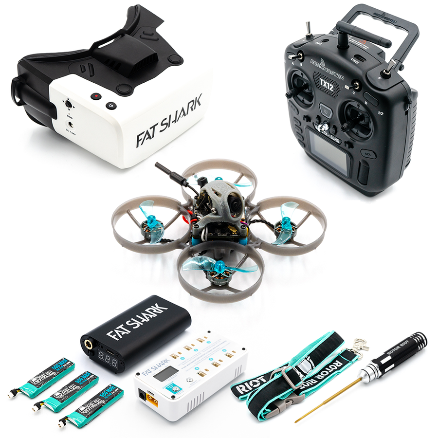 Fat Shark HD Vision40 Starter Kit – All-in-One FPV Beginner Bundle