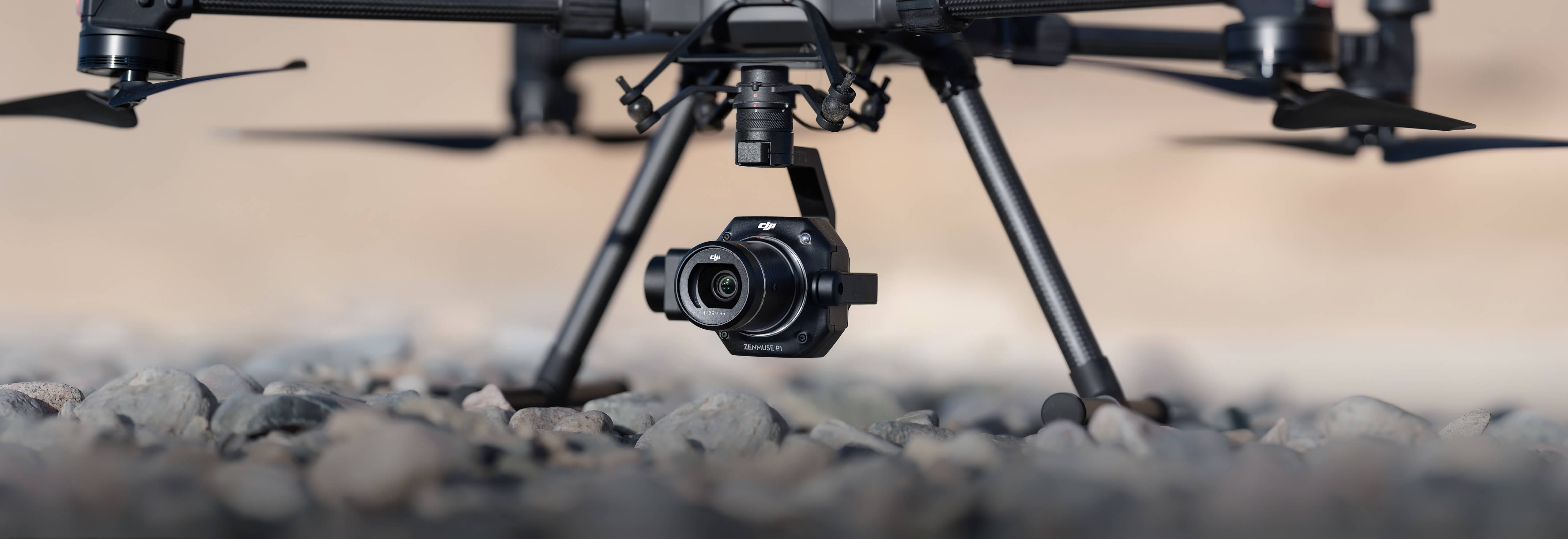 DJI Zenmuse P1 camera mounted beneath a Matrice UAV