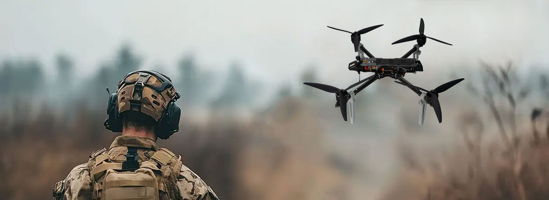 Professional Custom FPV War & Military Long-Range Drones