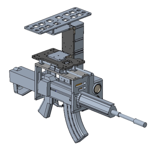 PD95 Industrial Gimbal High Load Carbon Fiber
