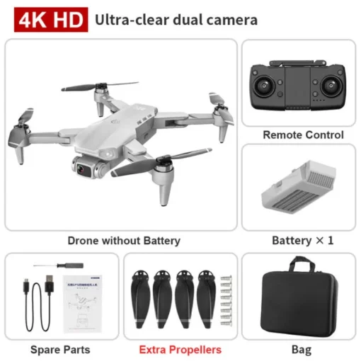 L900Pro 4K Dual Camera Drone with GPS 5G Long Flight Time - Image 2