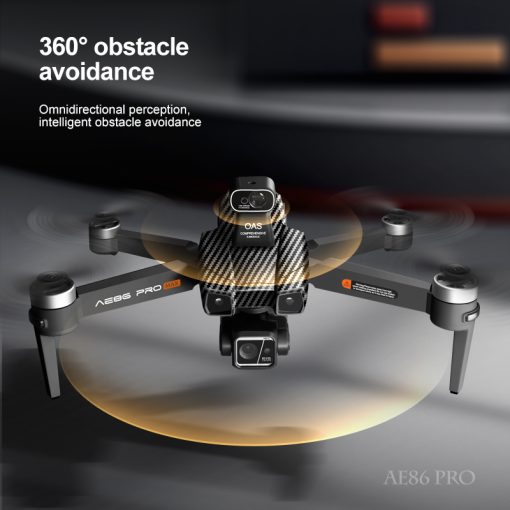 AE86 Pro Max Long Range 4K Drone with Screen Control and Obstacle Avoidance - Image 4
