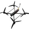 FPV drone with 10 inch propellers analog long range high payload tactical bomber