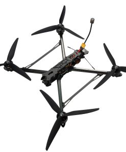 FPV drone with 10 inch propellers analog long range high payload tactical bomber