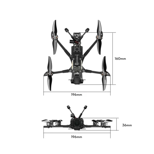Flywoo Explorer LR 4 O4 Pro Sub250g Long Range FPV Drone - Image 4