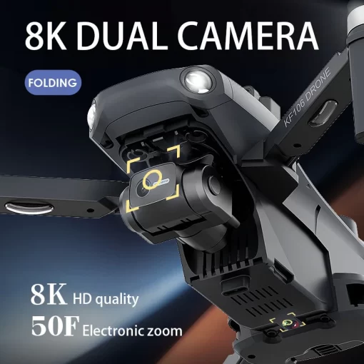YouDrone KF106 Max Drone 8K 5G WIFI 3-Axis Gimbal - Image 2