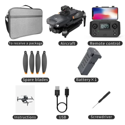 YouDrone KF106 Max Drone 8K 5G WIFI 3-Axis Gimbal - Image 7