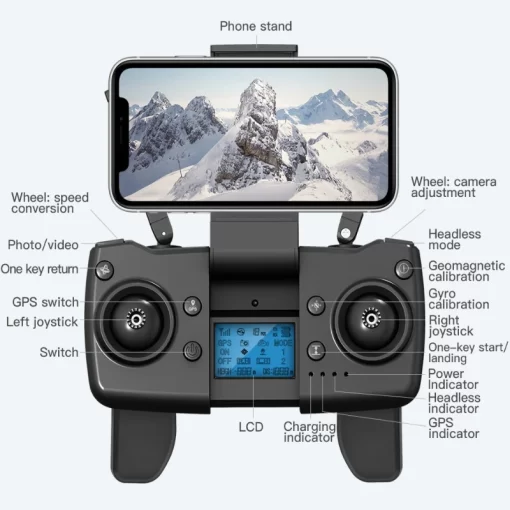 L900Pro 4K Dual Camera Drone with GPS 5G Long Flight Time - Image 8