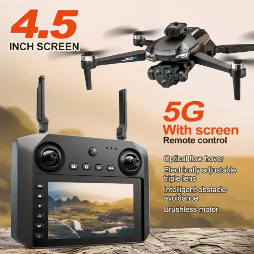 M33 MAX Drone with 6K Triple Camera GPS WiFi and Obstacle Avoidance - Image 3