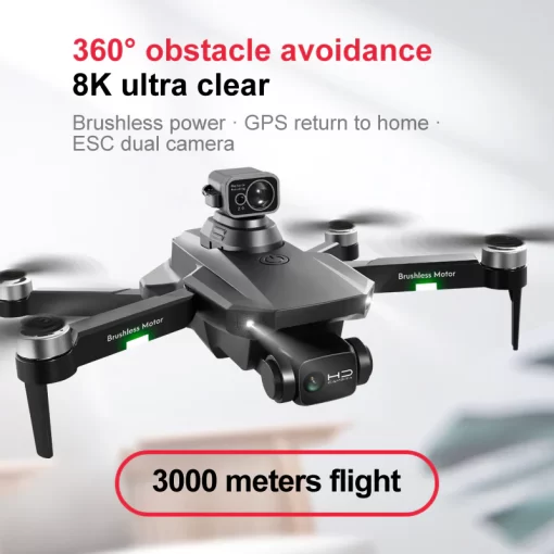 RG101 GPS Drone with 8K Dual Camera Long Flight Time and Smart GPS Features - Image 3