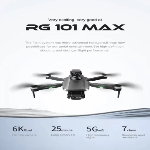 RG101 GPS Drone with 8K Dual Camera Long Flight Time and Smart GPS Features - Image 5
