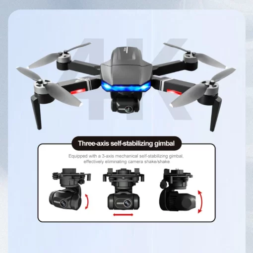 S7S Drone Professional with 6K HD Camera GPS and Long Flight Time - Image 11