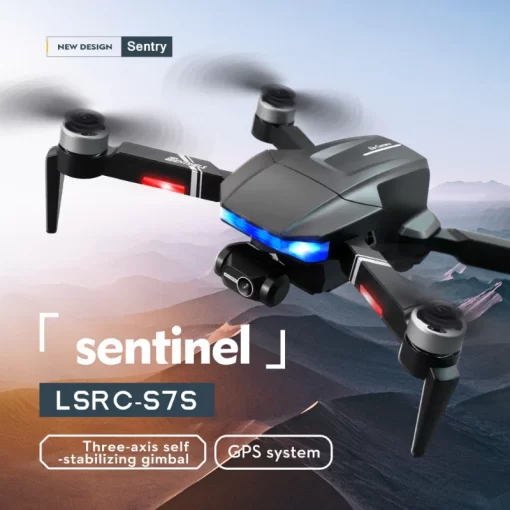 S7S Drone Professional with 6K HD Camera GPS and Long Flight Time - Image 3