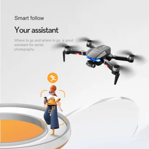 S7S Drone Professional with 6K HD Camera GPS and Long Flight Time - Image 9