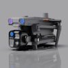 4T Patrol UAV with Thermal Imaging Telephoto and Wide Angle Lenses
