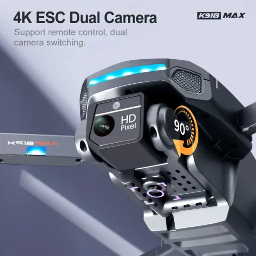 K918 MAX GPS Drone 8K Ultra HD Camera with 1.2KM FPV Range - Image 3